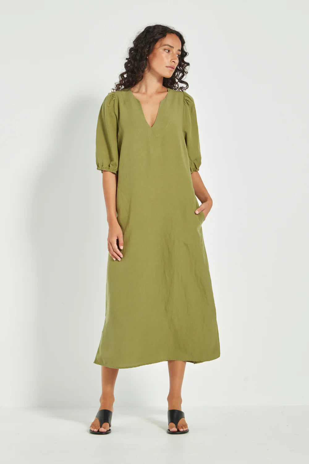 Connie Dress Green