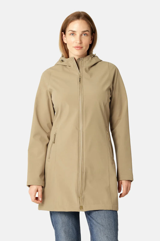 Daybreak Raincoat Greige