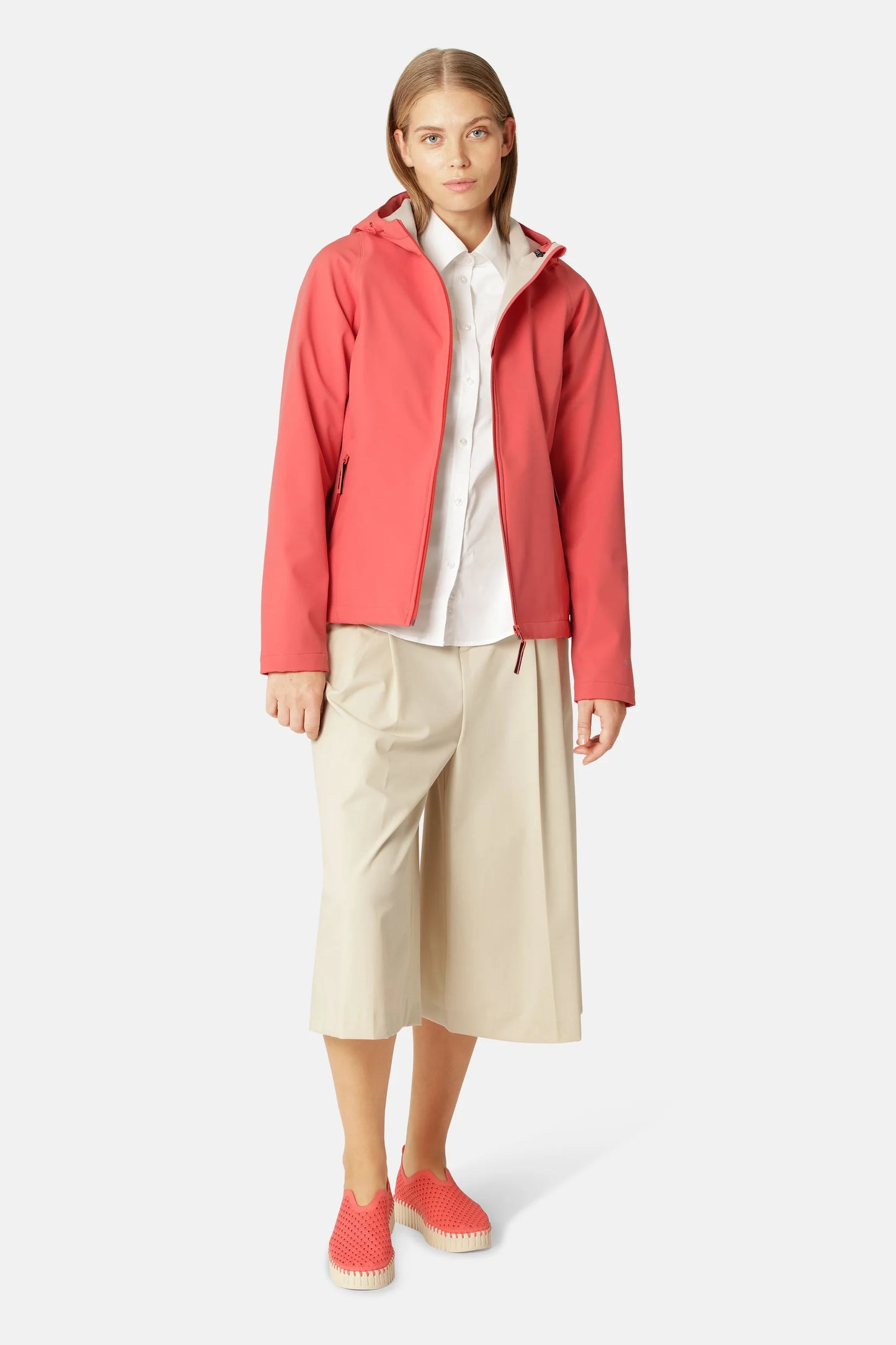 Spiced Coral Rain Jacket Spiced Coral