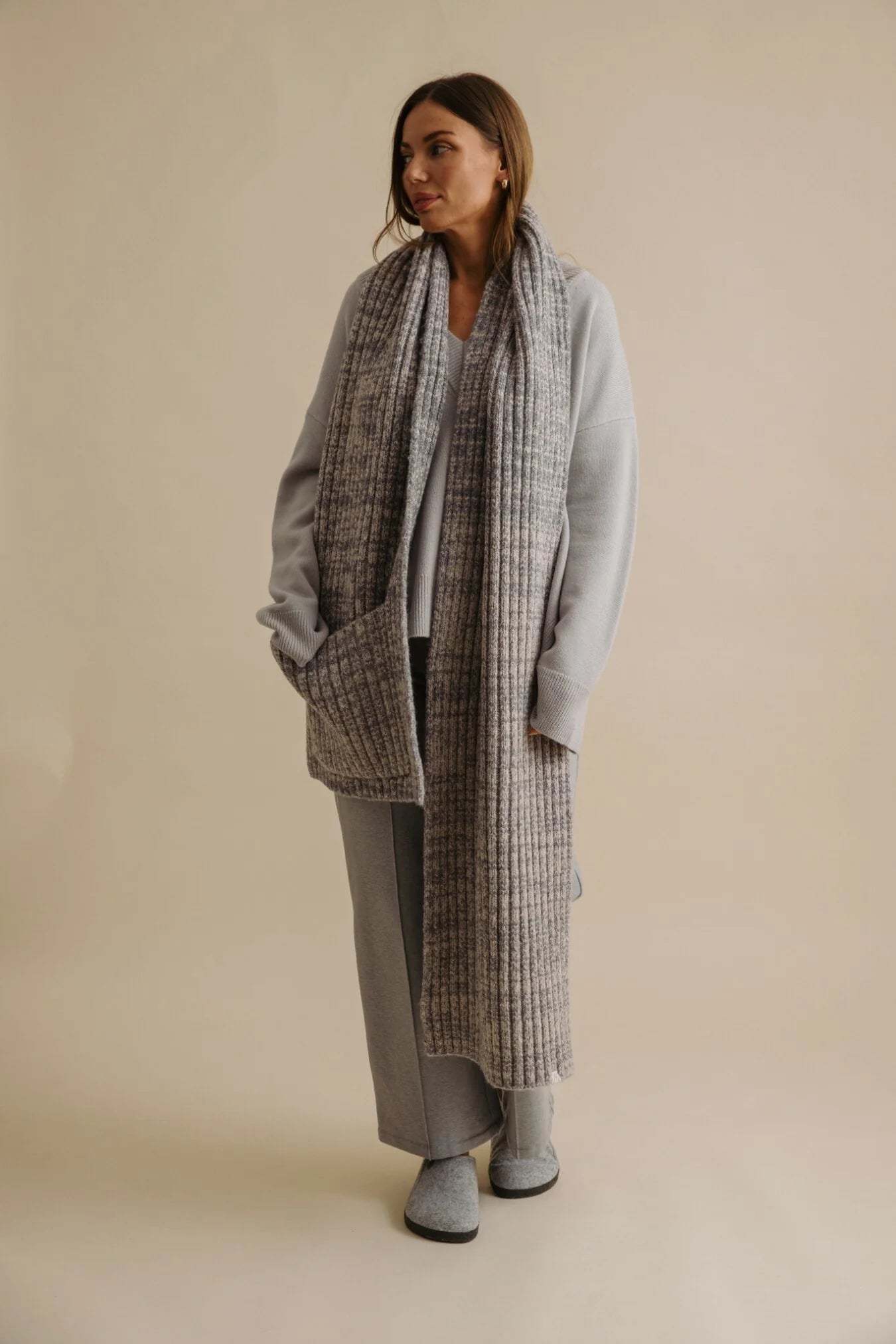 Dreams Rib Twist Scarf