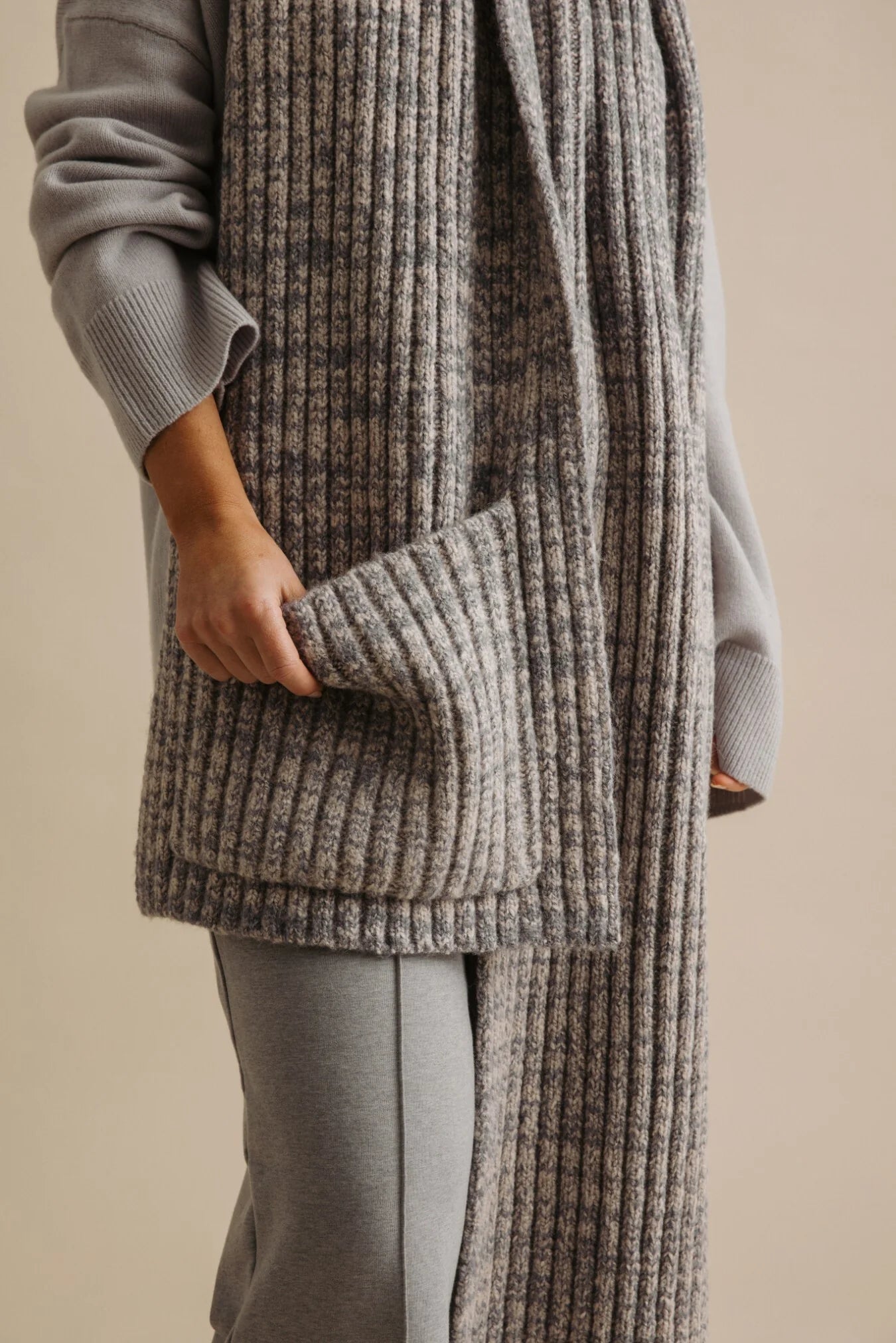 Dreams Rib Twist Scarf