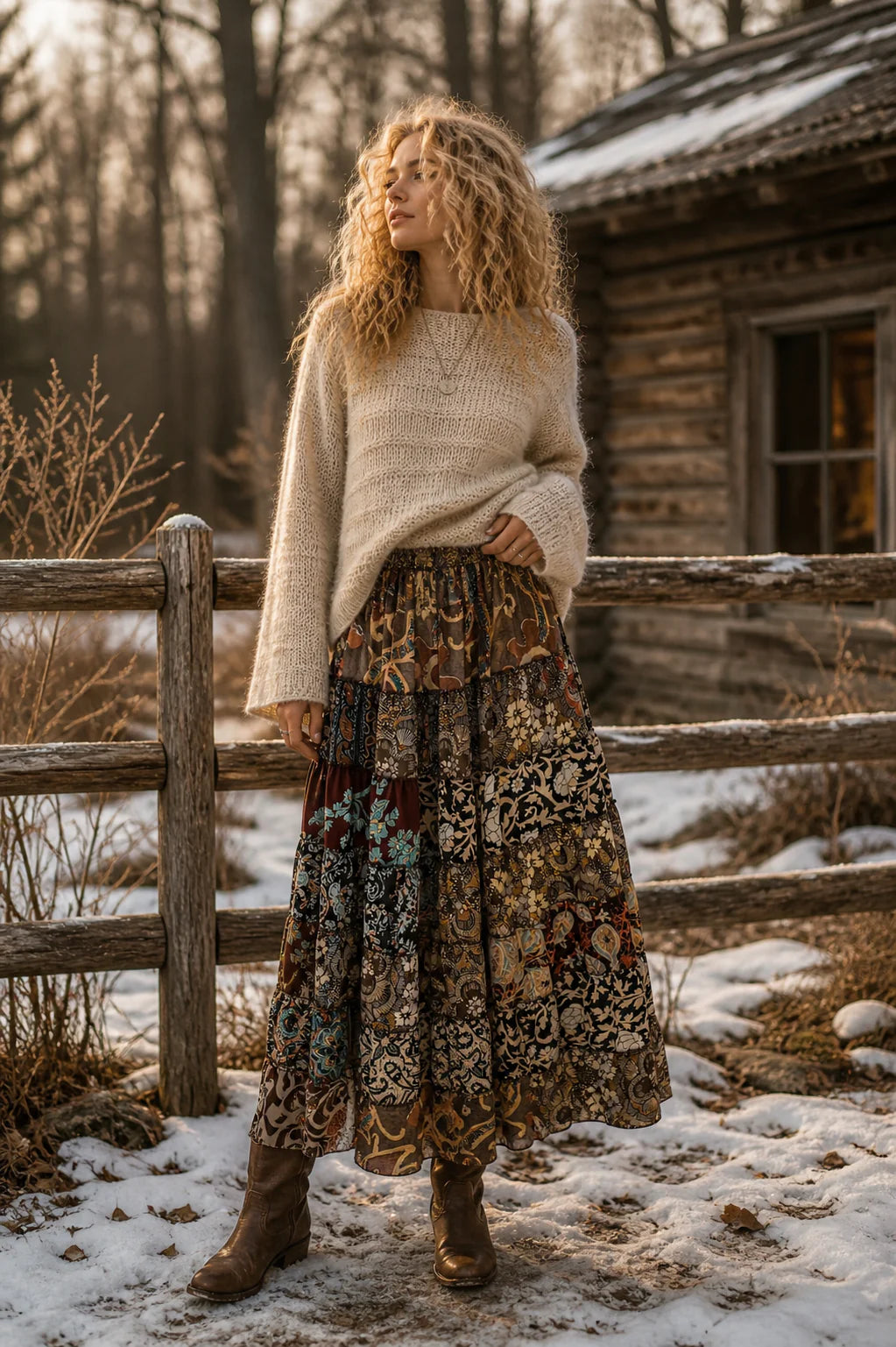 Stevie Skirt Choc