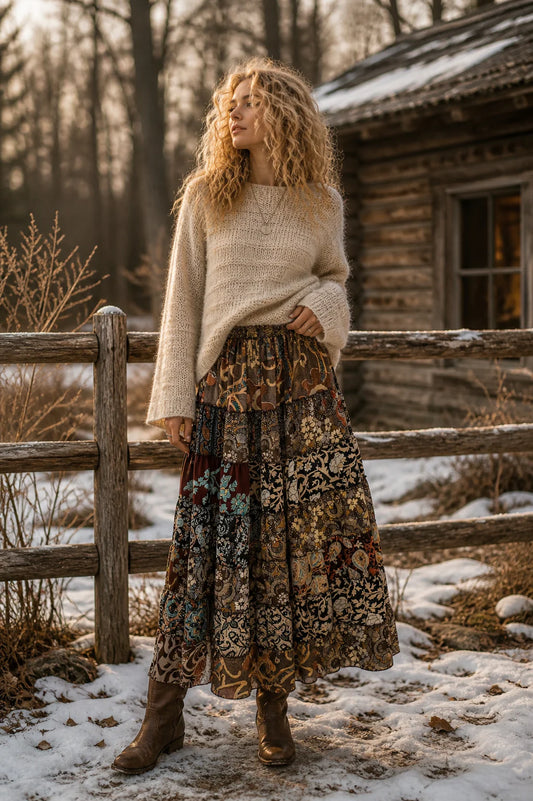Stevie Skirt Choc
