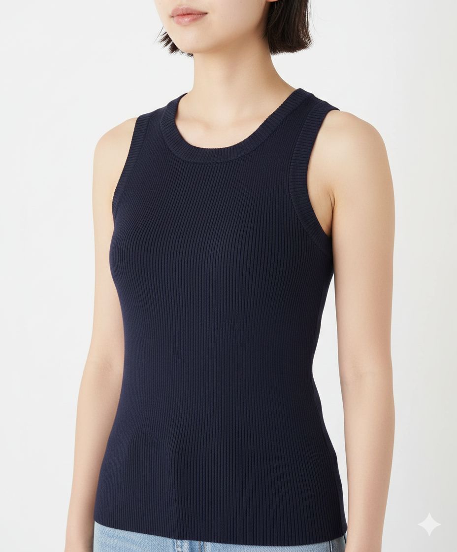 Eva Tank Top Navy
