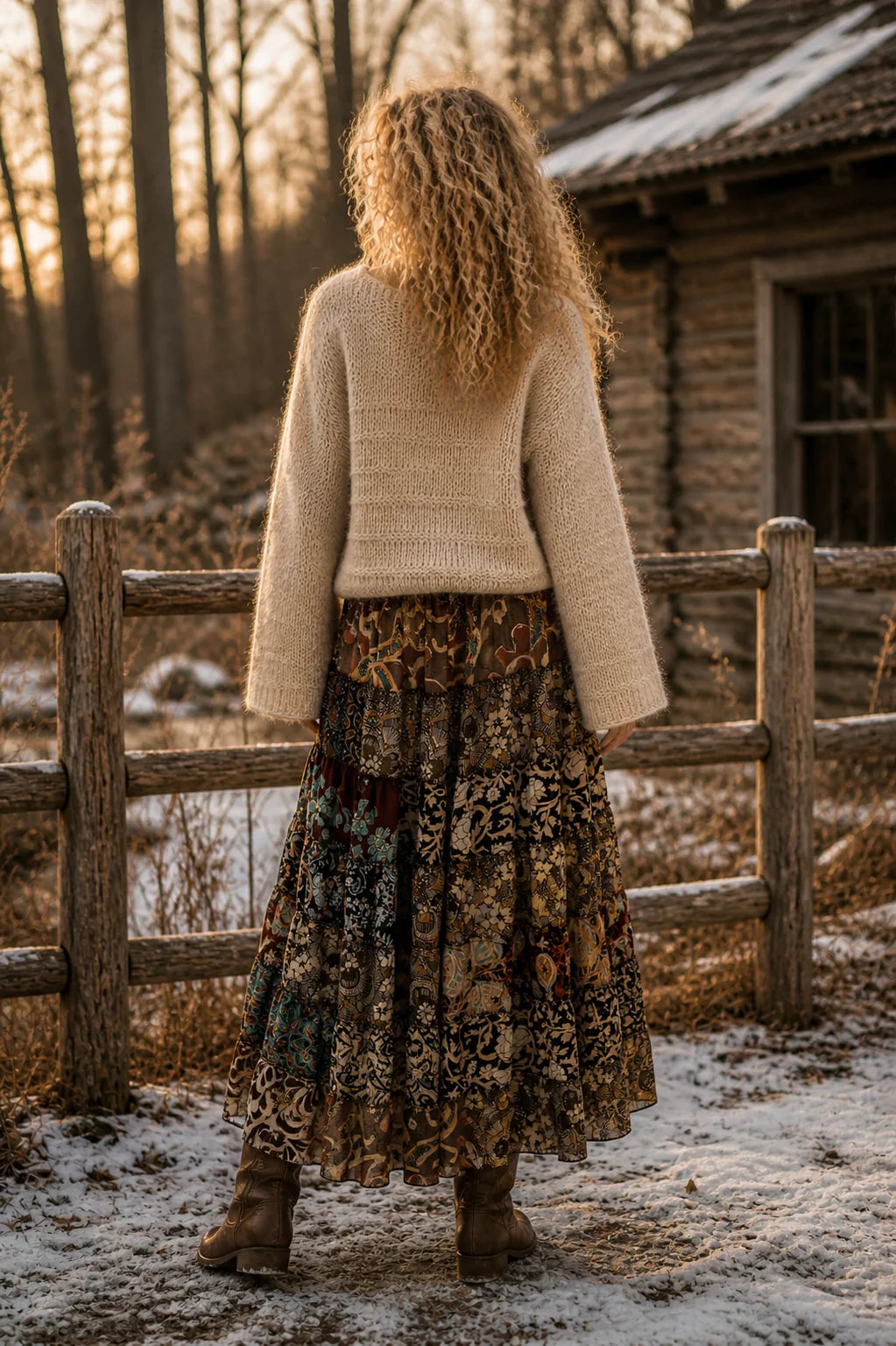 Stevie Skirt Choc