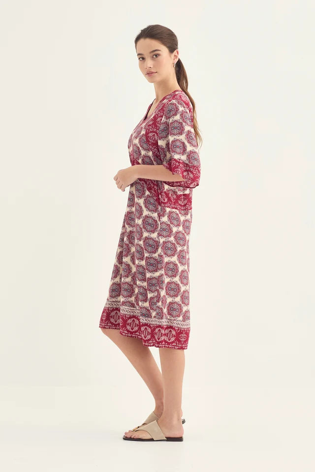 Haze Dress Print