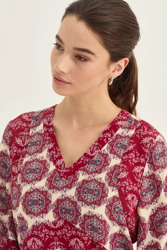 Haze Dress Print