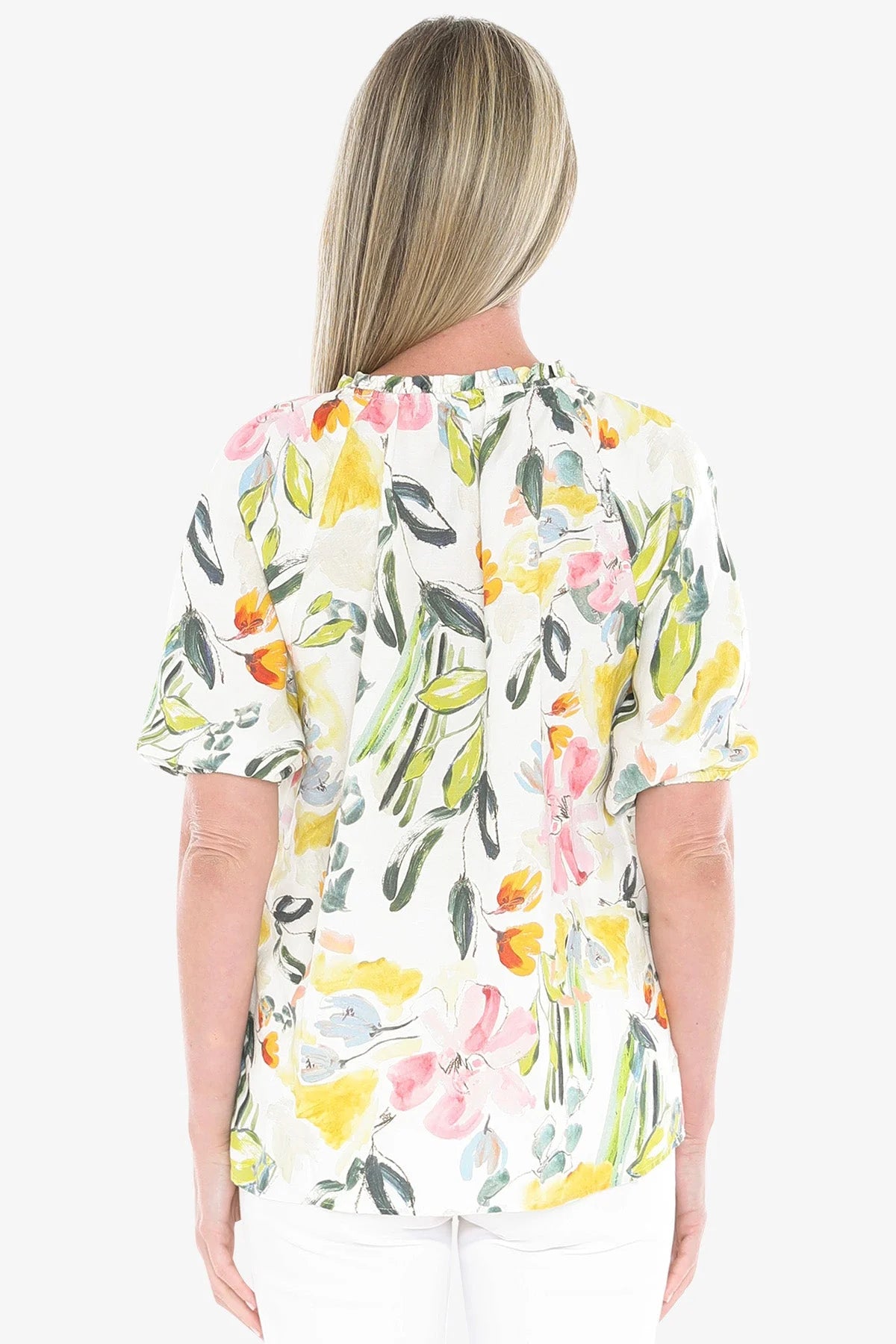 Wildflower Top Ivory