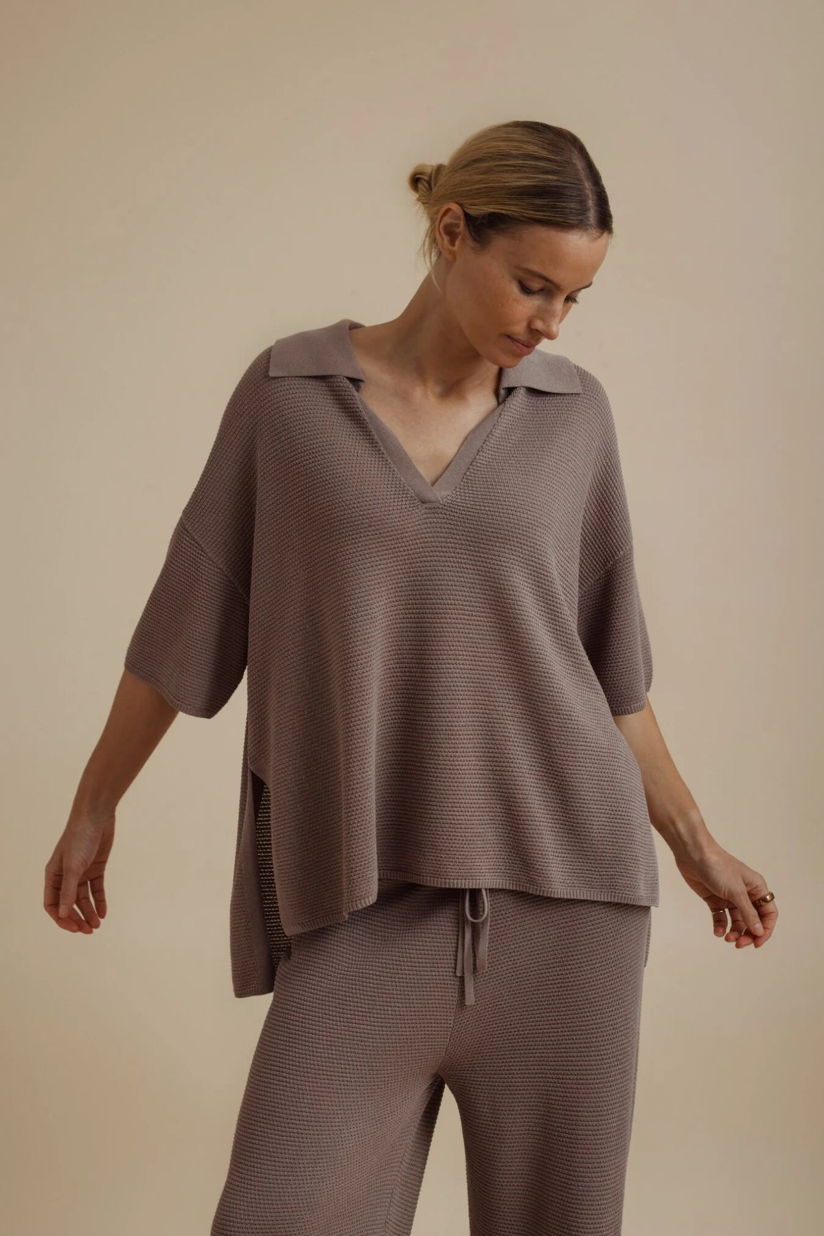 Lattice Cruise Pullover Husk