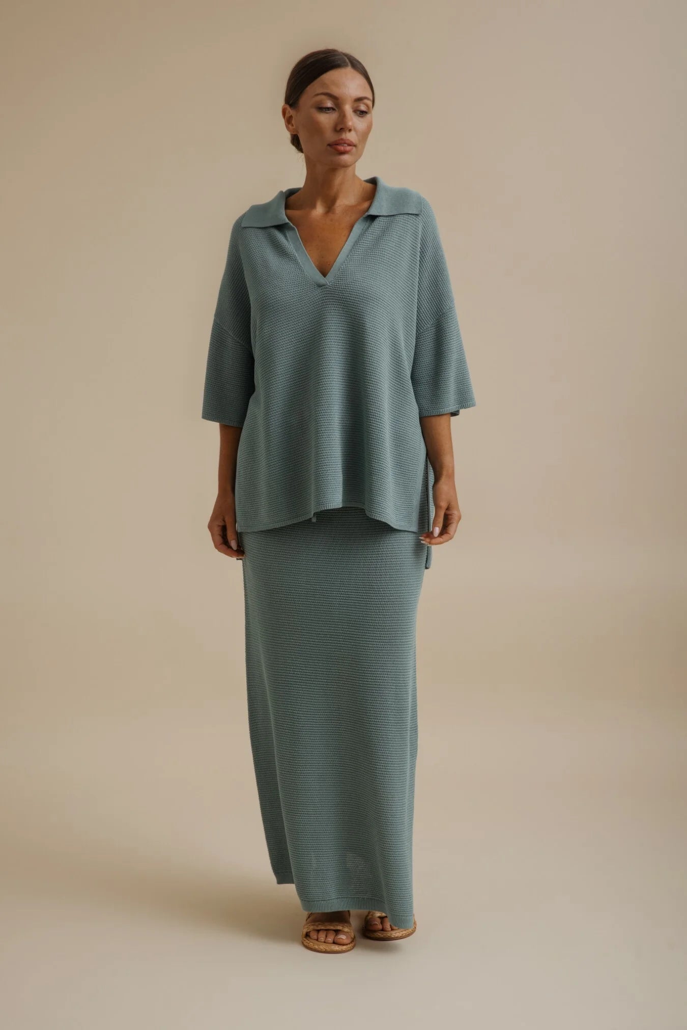 Lattice Cruise Skirt Sage