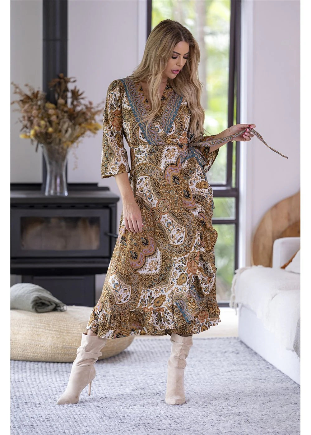 Donella Wrap Dress