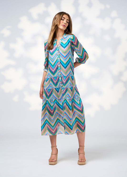 Wanderlust Midi Dress Multi