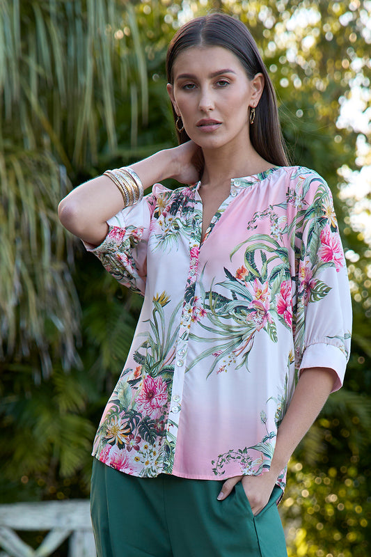 Ayana Shirt Blush Multi