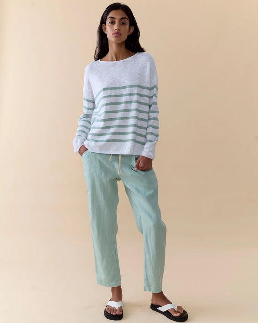 Luxe Pants Duck Egg