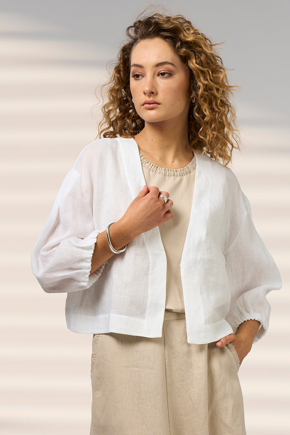 Lucid Jacket White