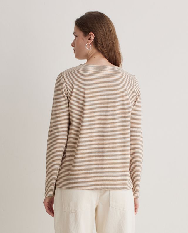 T Shirt Round Neck Stripes