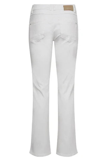 Carla Naomi Deluxe Jeans Brt White