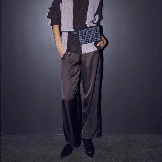 Valina Trousers Dark Brown