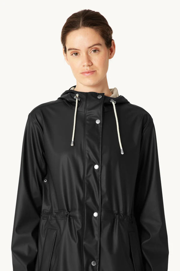 Long Parka Rain Jacket