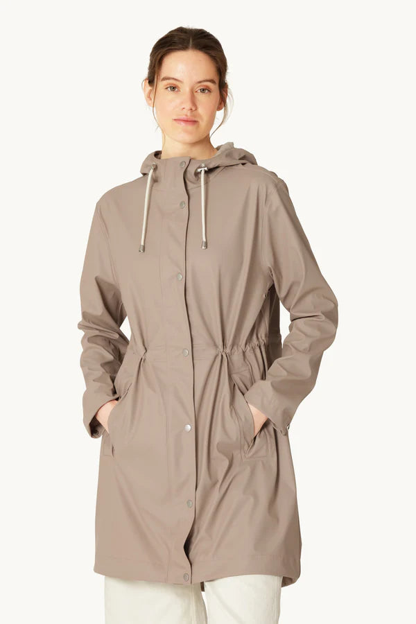 Long Parka Rain Jacket