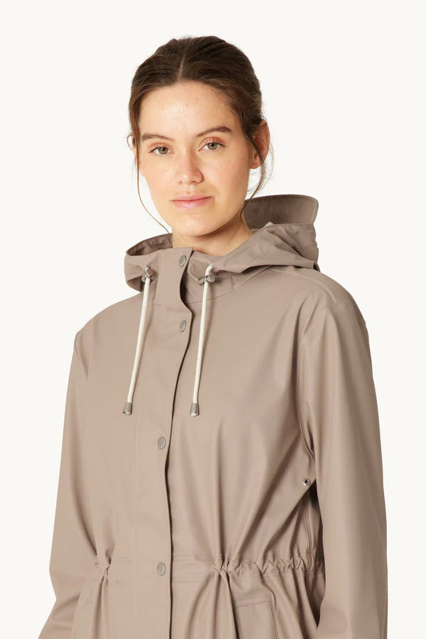 Long Parka Rain Jacket