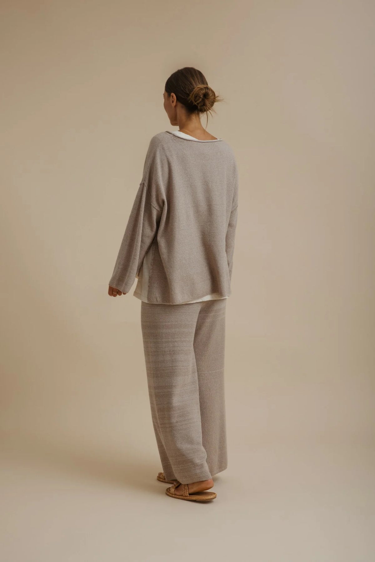Retreat Cotton Twist Pullover Sunset