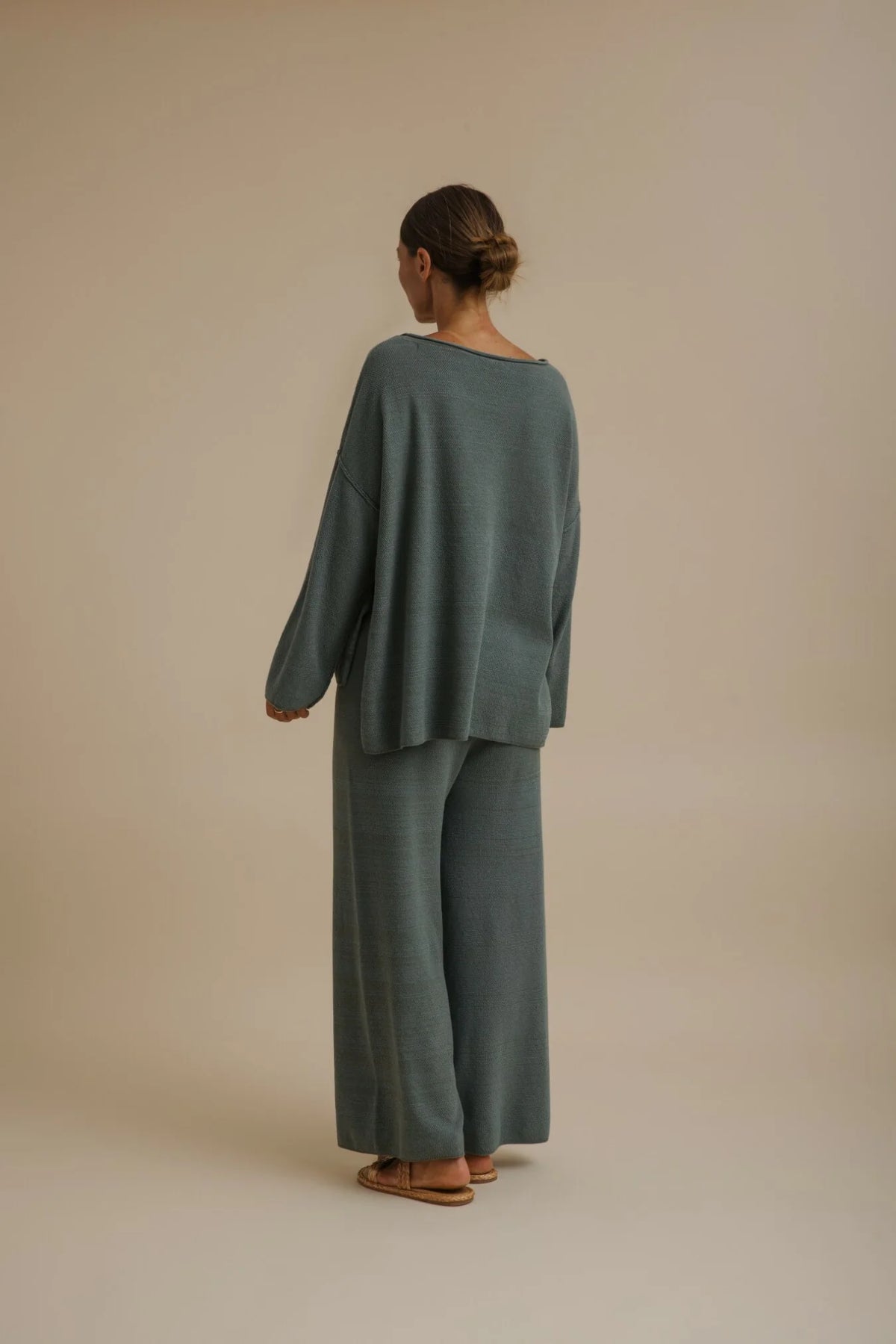 Retreat Cotton Twist Pullover Rainforest