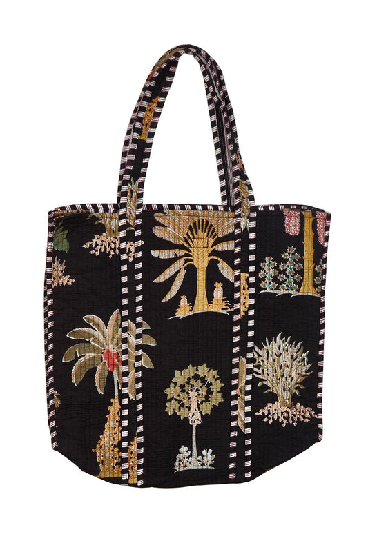 Quilted Bag Black O/S