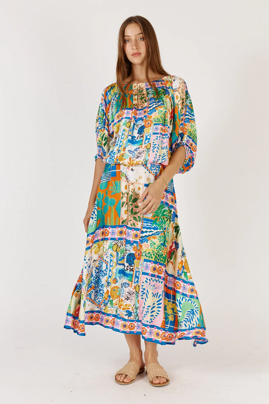 Geranium Skirt Multi