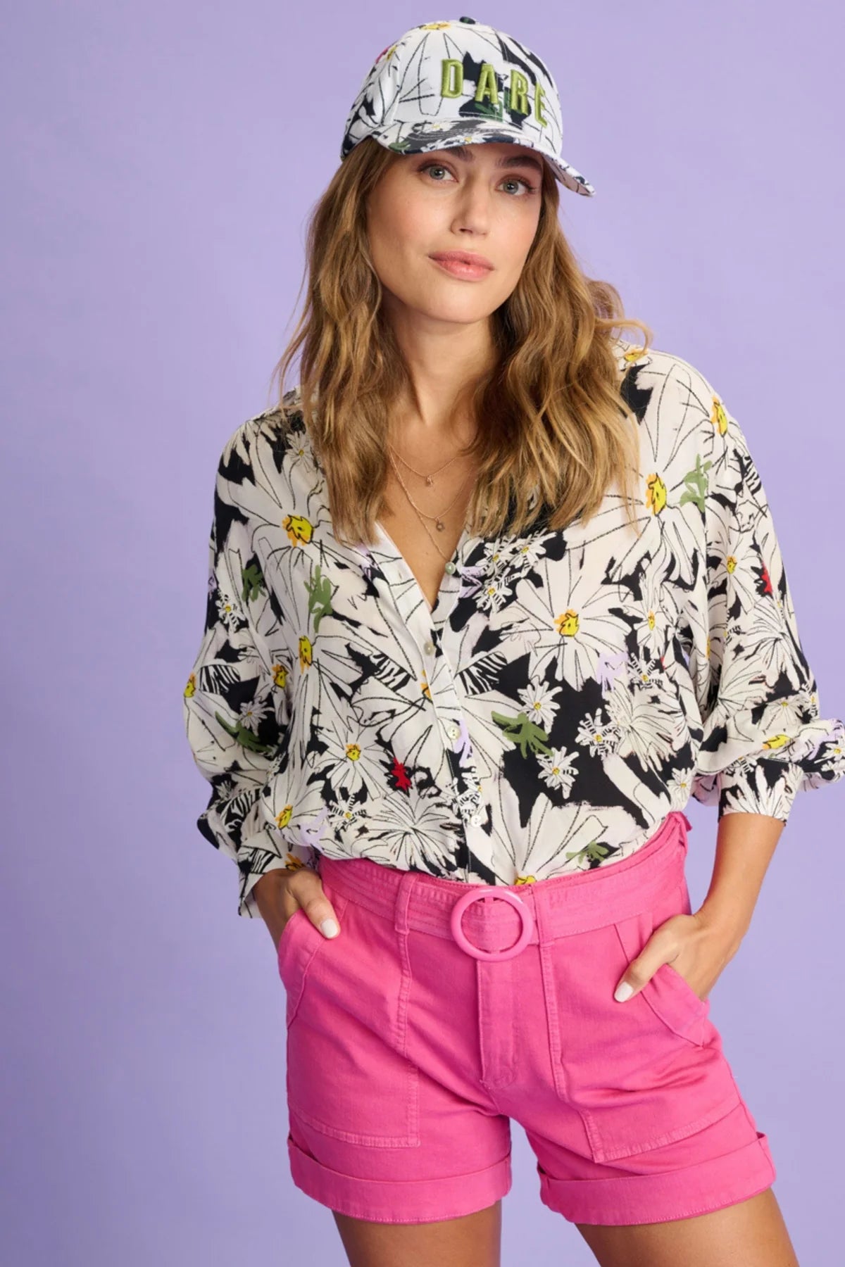 Oopsy Daisy Blouse Violet