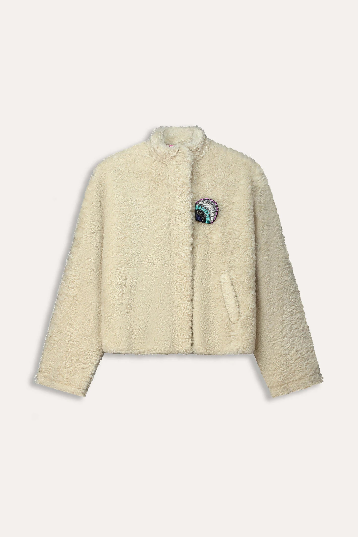 Teddy Jacket Ecru