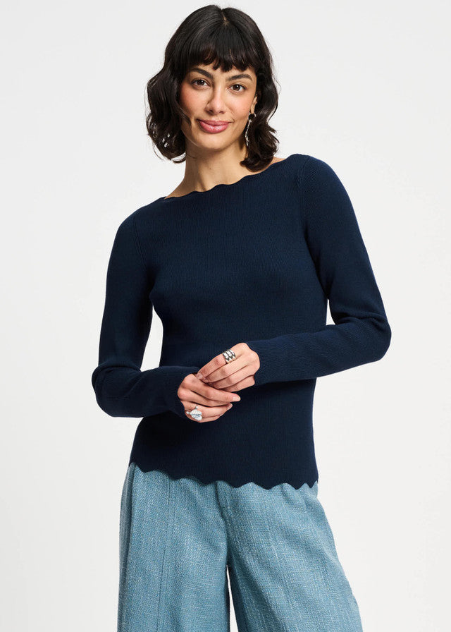 Bodhi Nightfall Blue Top