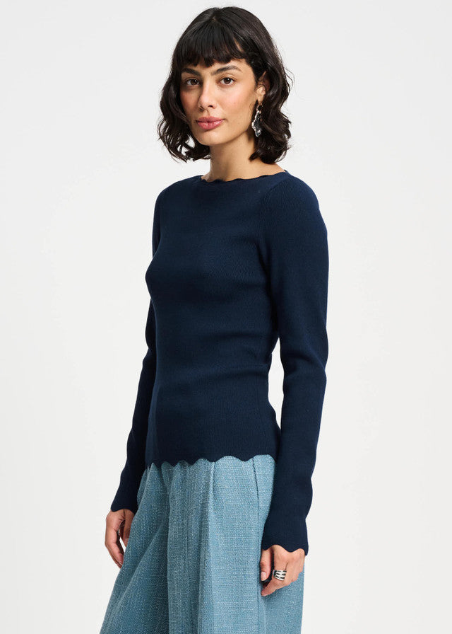 Bodhi Nightfall Blue Top