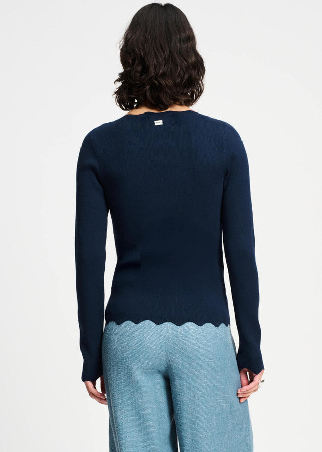 Bodhi Nightfall Blue Top