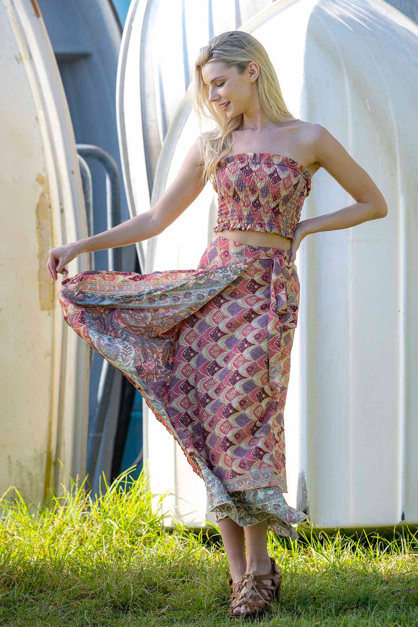 Salma Wrap Skirt
