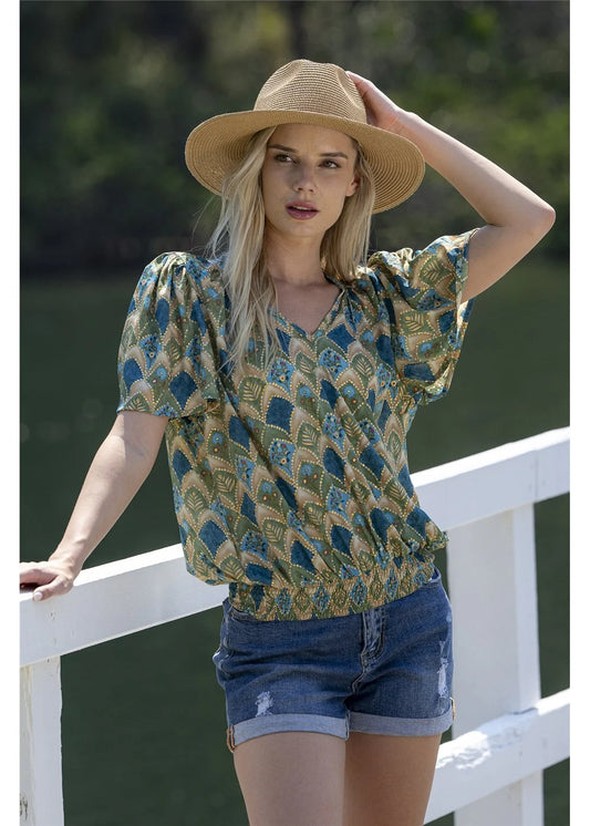 Dalah Short Sleeve Blouse