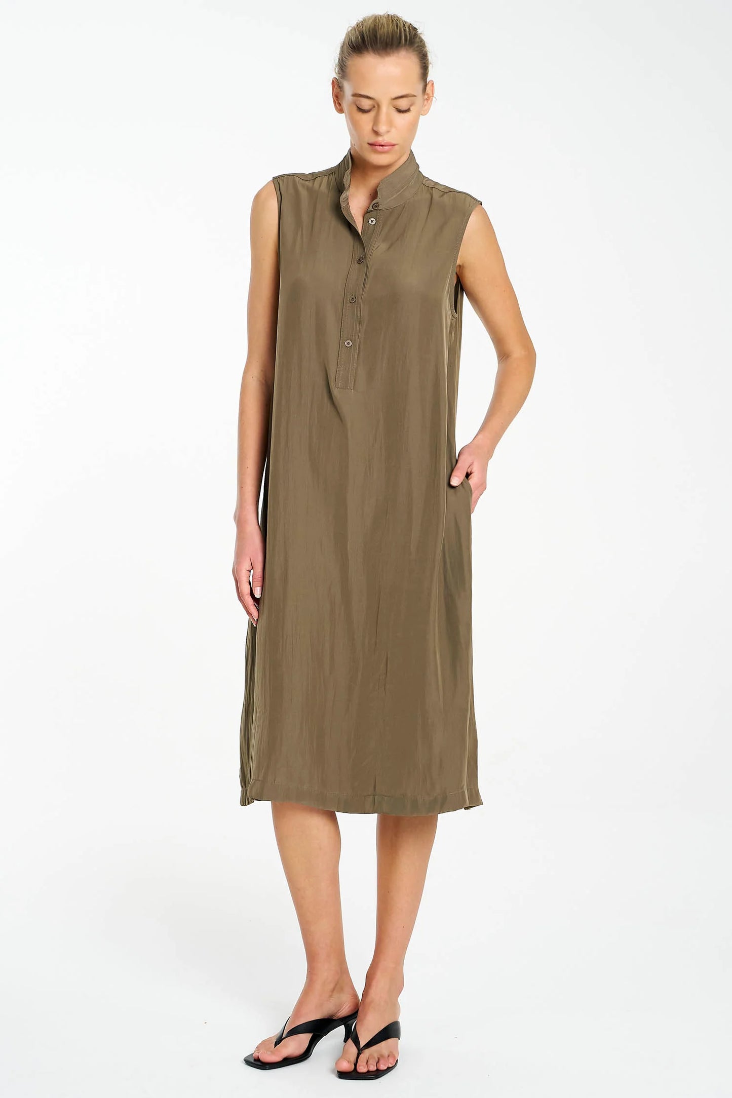 Tab Slide Dress Fossil