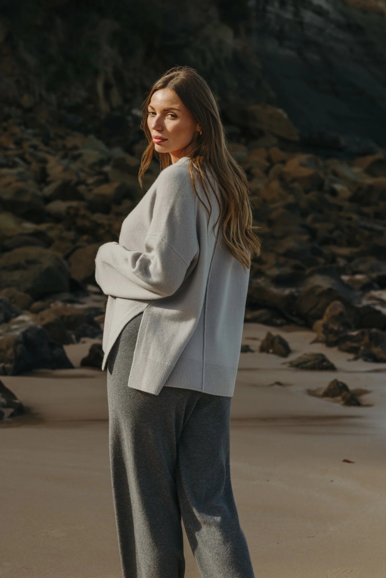 Haven Merino V Pullover