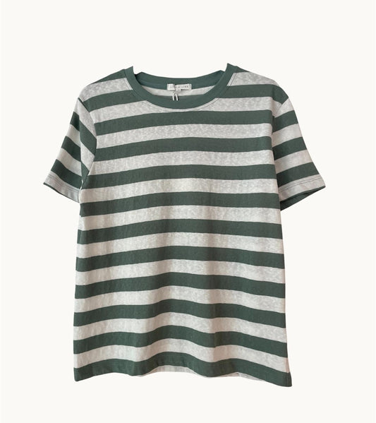 Tilly Tee Khaki Stripe