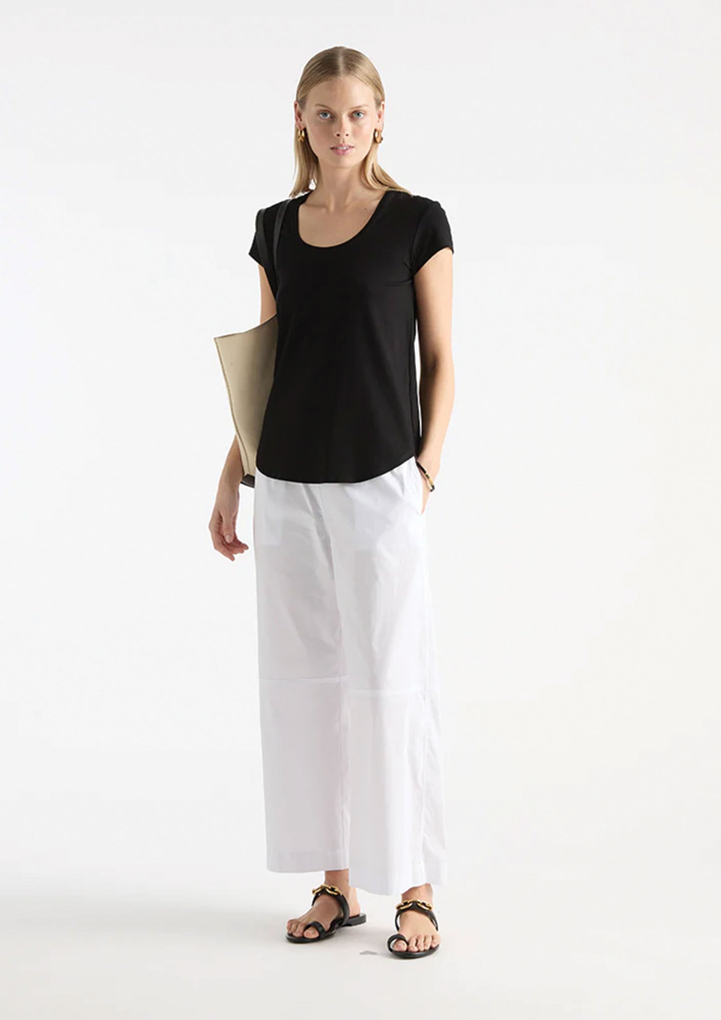 Pace Pant White