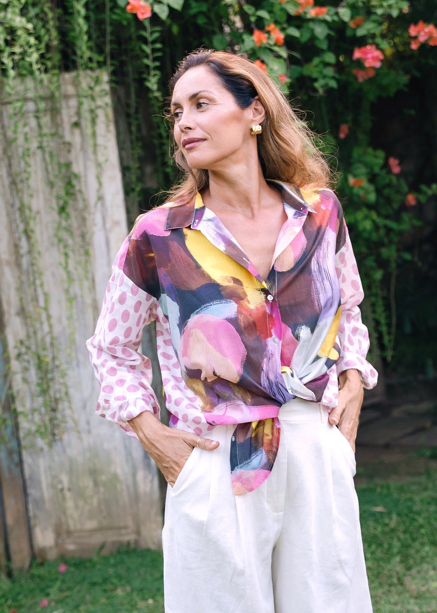 Pattern Clash Shirt