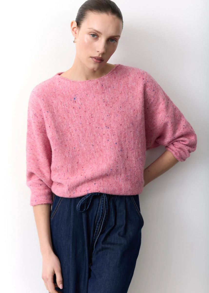 Batwing Speckle Jumper