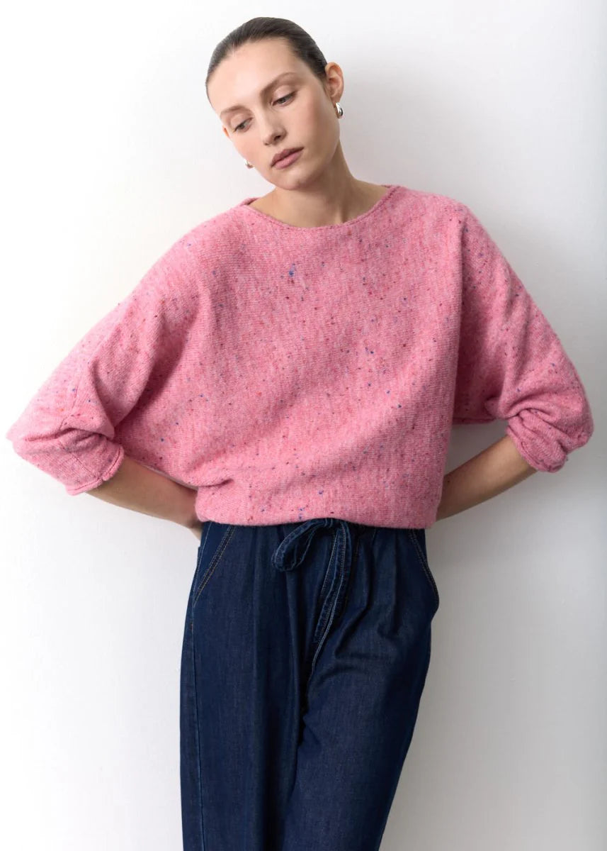 Batwing Speckle Jumper
