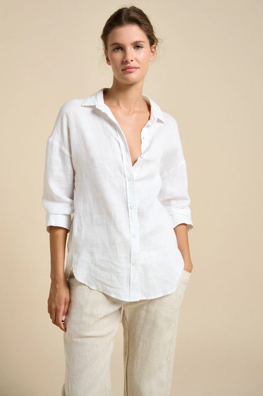 Boyfriend Shirt White