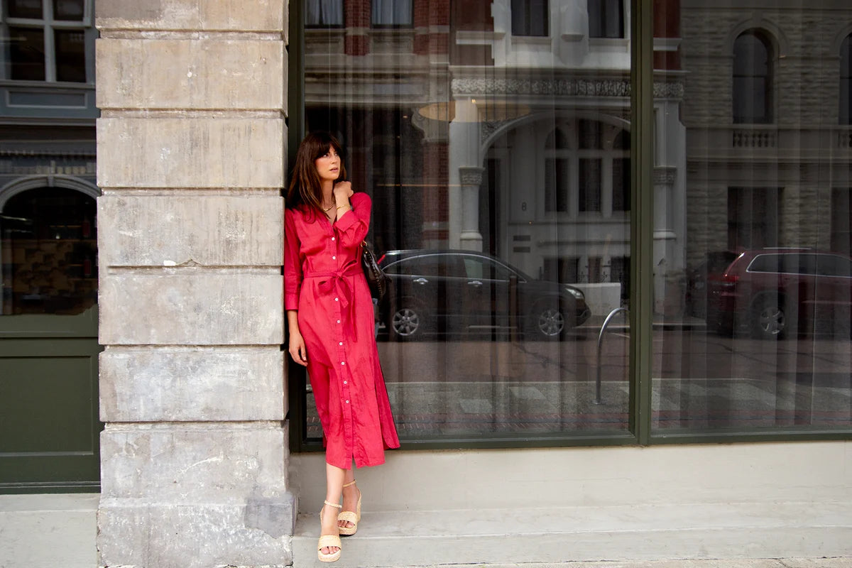 Cecilie Dress Red