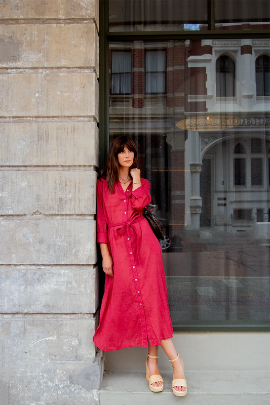 Cecilie Dress Red