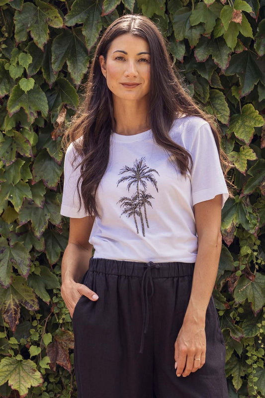 Beaded Palm Tee