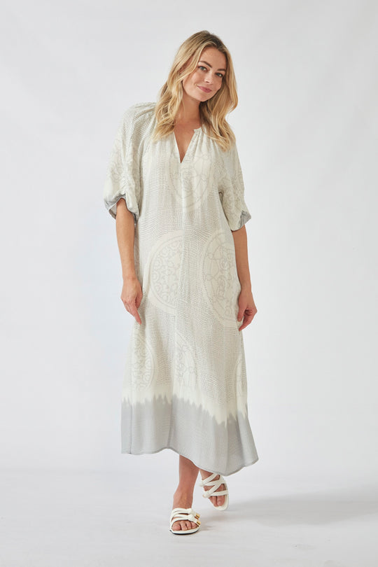 Coya Dress Pumice Print