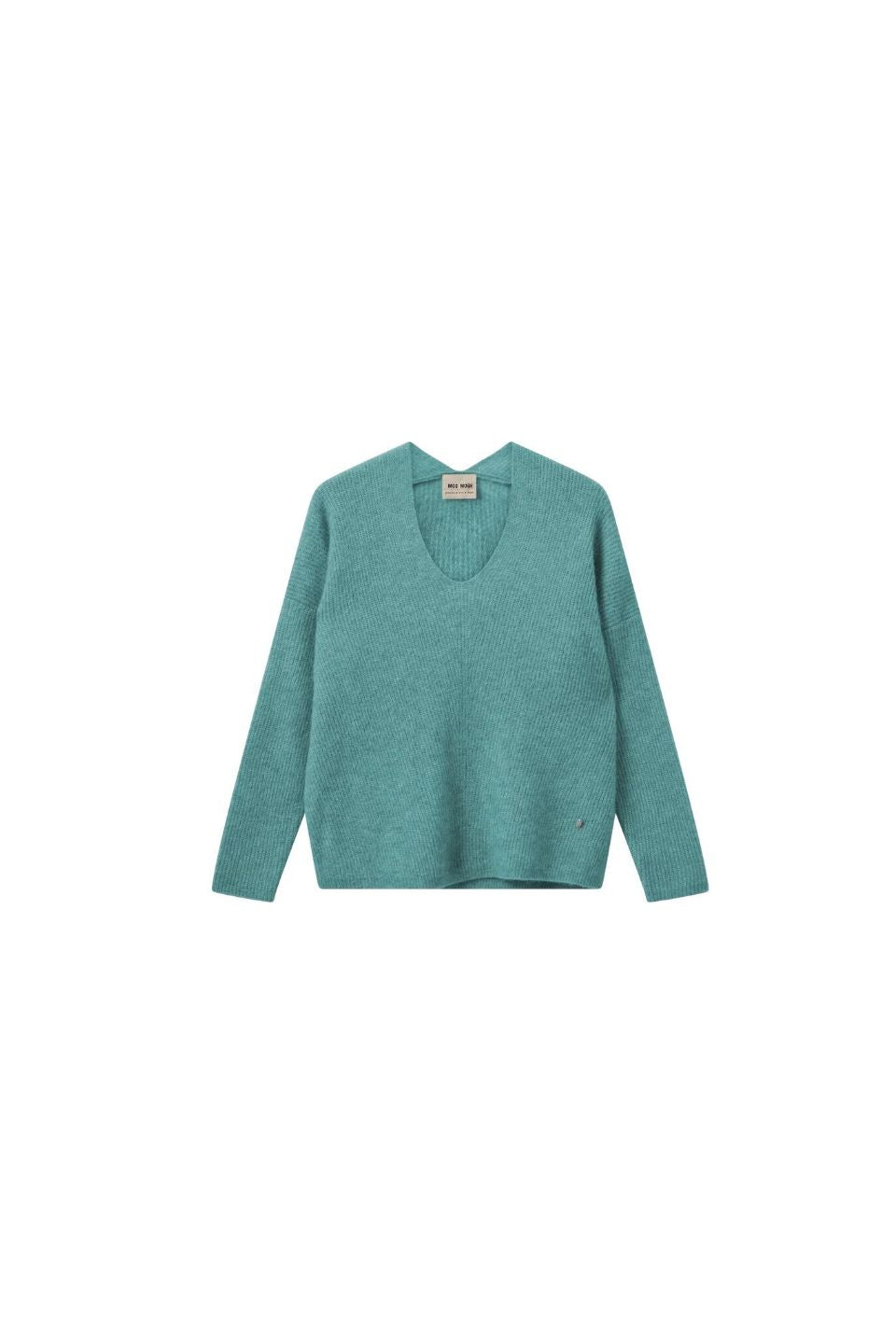 Thora V-Neck Knit Wasabi