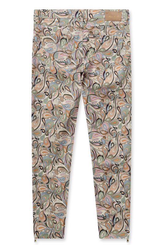 Victoria Paisley Pant Green